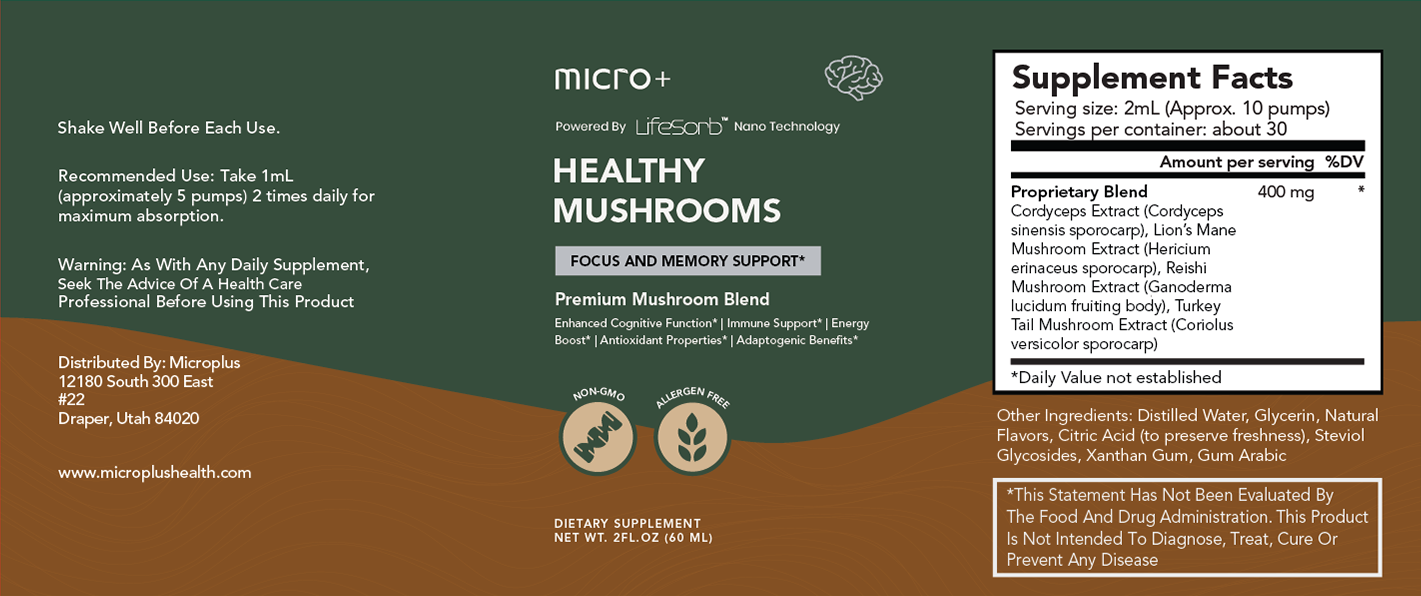 Enhance Focus and Energy: Nootropic Mushroom Supplement